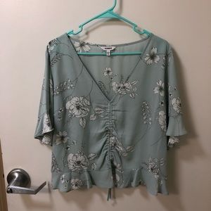 Express floral blouse